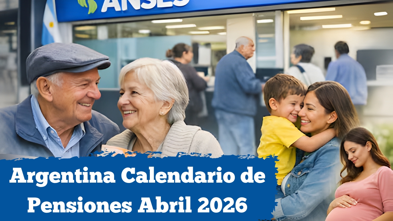 Argentina: Calendario de Pensiones Abril 2026 – Quién cobra $85.000 y cómo inscribirse