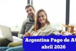 Argentina: Pago de AUH abril 2026 – beneficiarios, monto actualizado y días de cobro